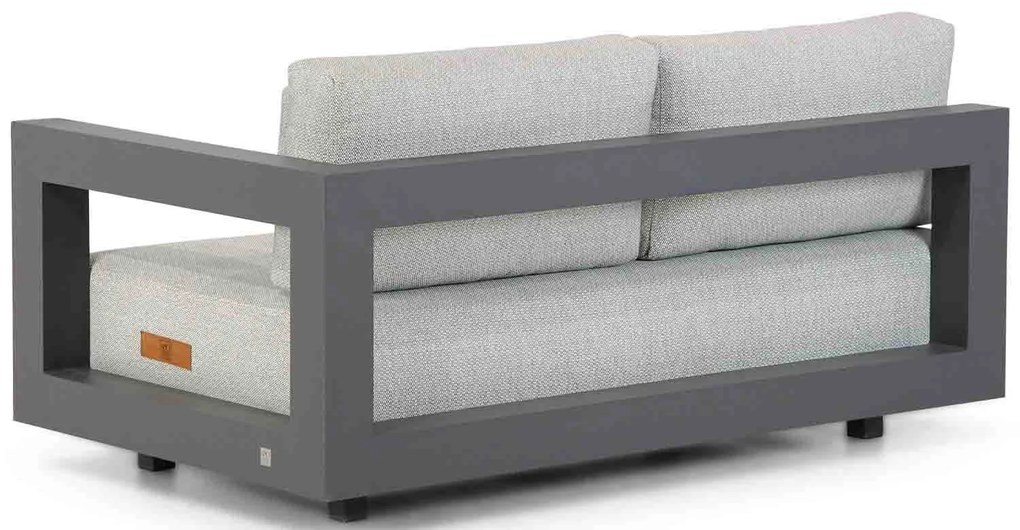 Hoek loungeset  Aluminium Grijs 5 personen 4 Seasons Outdoor Metropolitan/Coco