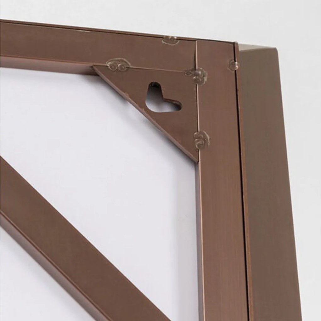 Grote Spiegel Taupe Bruine Rand - 70x200cm