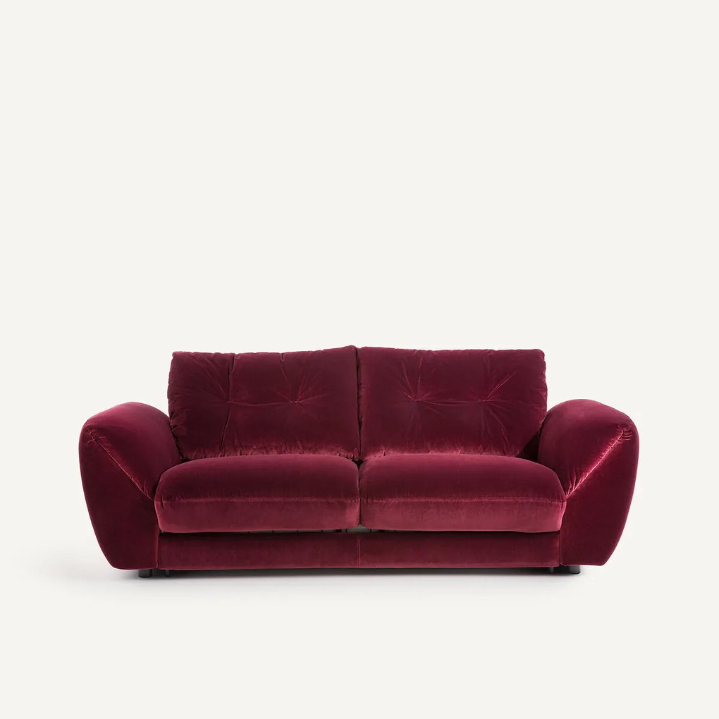 Omvormbare 3-zitsbank van fluweel Edgar