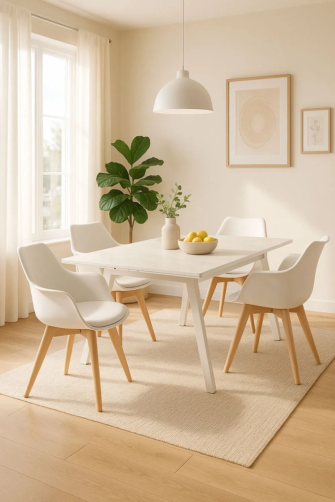 Vidbar uitschuifbare tafel