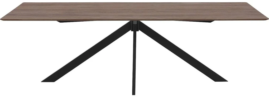 Goossens Excellent Eettafel Ferris Piramide Poot, Rechthoekig 260 x 100 cm