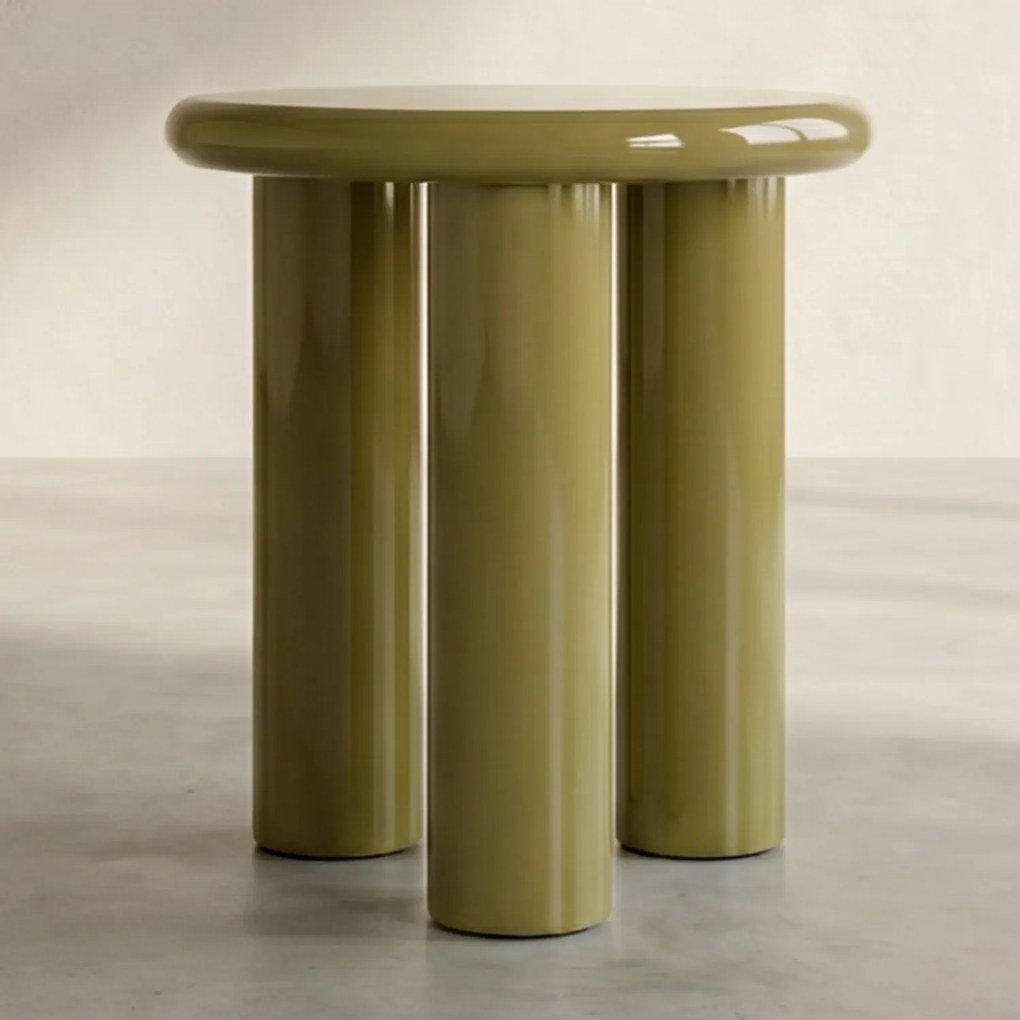 Ronde Salontafel Small Groen - 45 X 45cm.