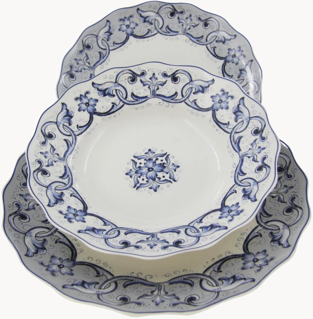 Serviesset Sorrento, 6 personen, 18-delig
