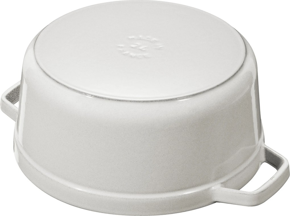 Staub La Cocotte Cocotte 28 cm / 6,75 l, Rond, White truffle - La Cocotte - Staub