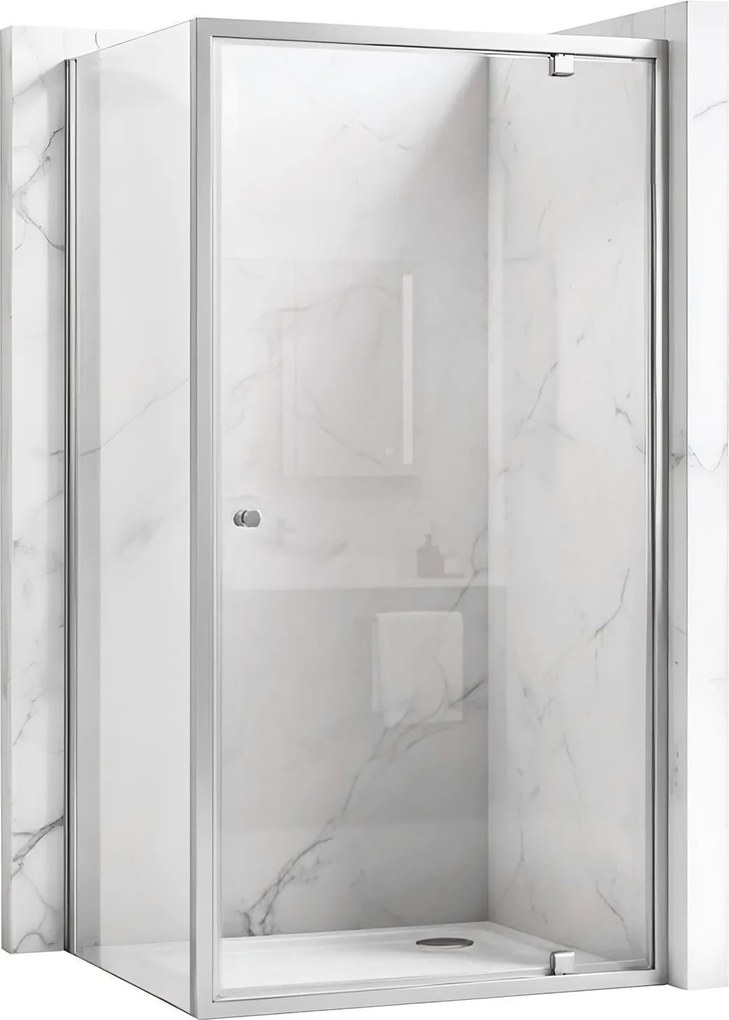 Douchecabine Rea Primo Swing 80x100 Chrome