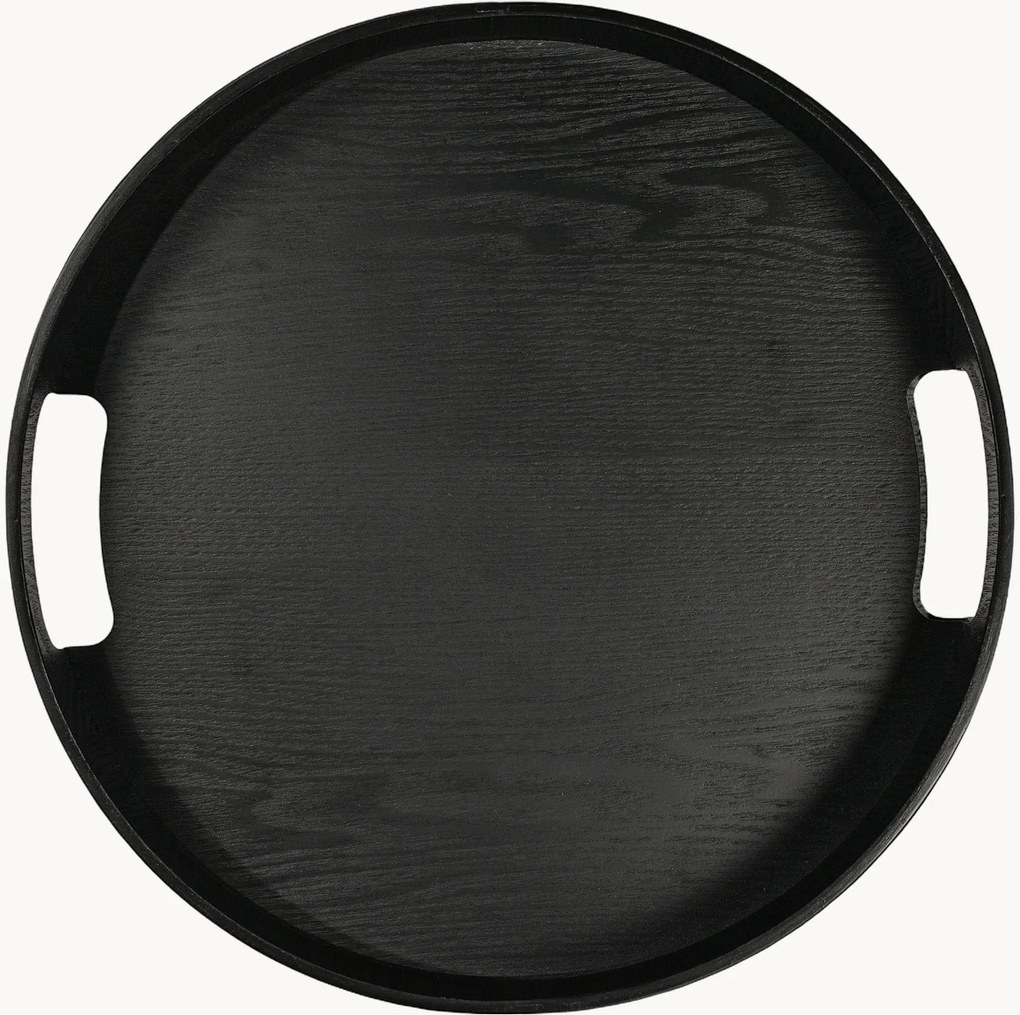 Rond houten dienblad Hanna