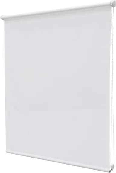 Intensions Rolgordijn 75x170x4cm lichtdoorlatend Polyester met kunststof raamwerk Wit 1186109