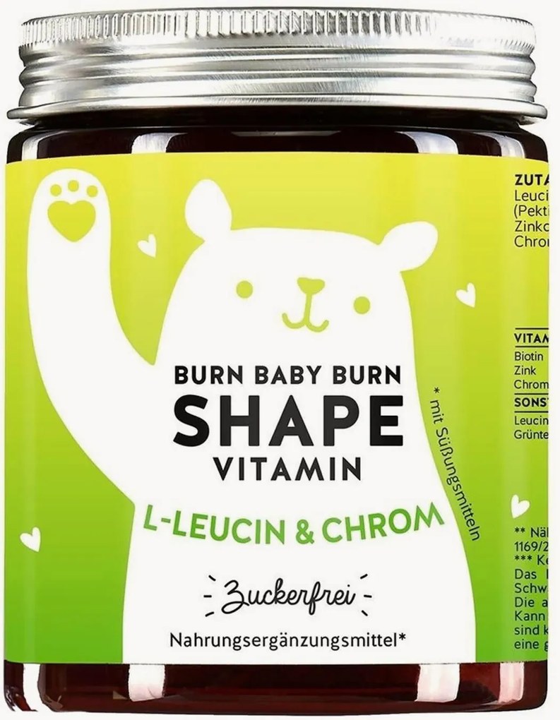 Vitamine fruitgommen Burn Baby Burn Shape, suikervrij