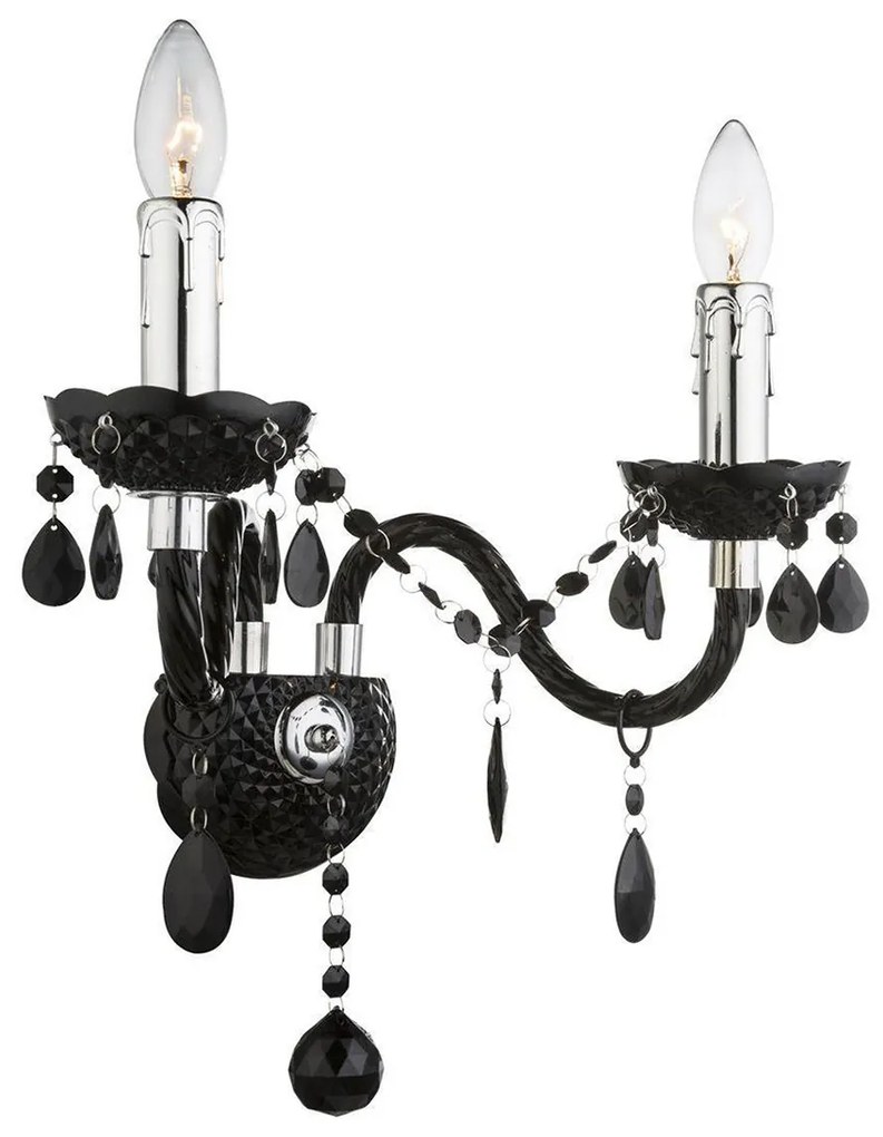 Wandlamp EBT018-2W Black