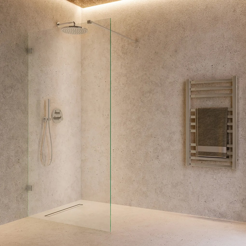 Saniclear Modern Talpa profielloze inloopdouche 80x200 chroom