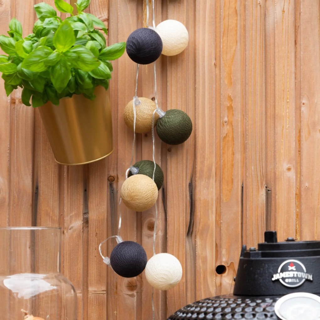 Cotton Ball Lights Outdoor lichtslinger - Starter Kit - Cazar