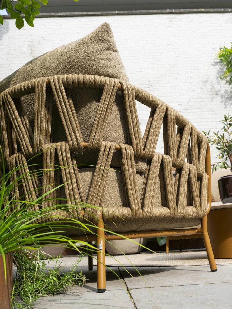 4 Seasons Outdoor Biarritz loungestoel amber SALE Loungestoel   beige weerbestendig