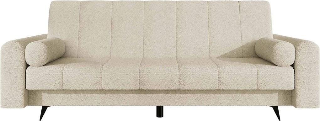 Slaapbank Comfivo Luda, Aanwezig, 93x240x91cm, 66 kg, Poten: Metaal, Kunststof