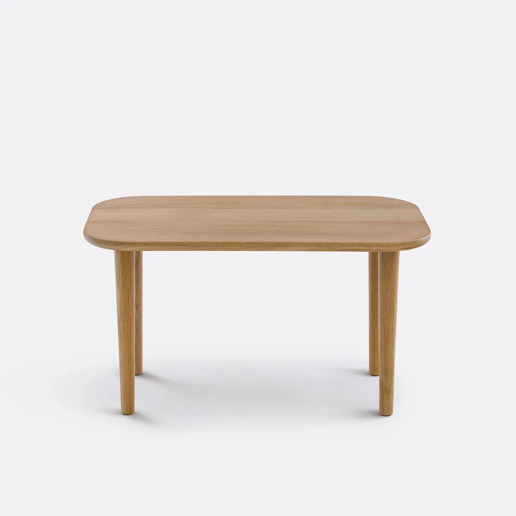 Salontafel B66 cm in massief eik, Crueso