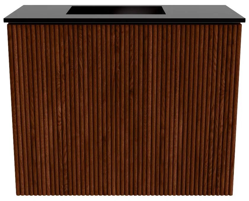 Mondiaz Joya 50cm toiletmeubel ruby met wastafel faye links zonder kraangat urban