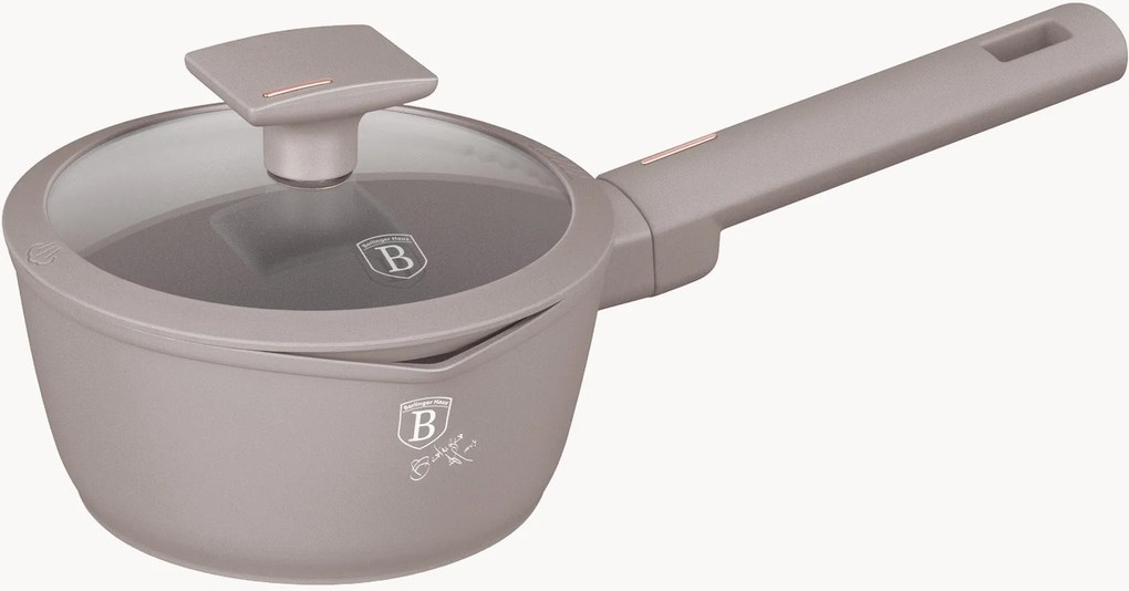 Antiaanbakpan Taupe Collection met deksel