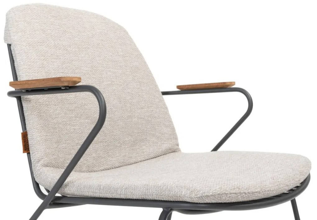 4 Seasons Outdoor Veneto stapelbare tuinstoel - antraciet