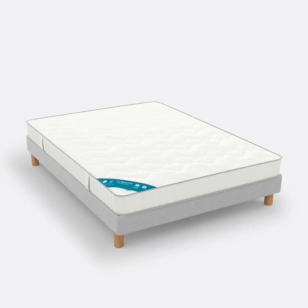 Stevige schuimmatras H20cm + bodemset