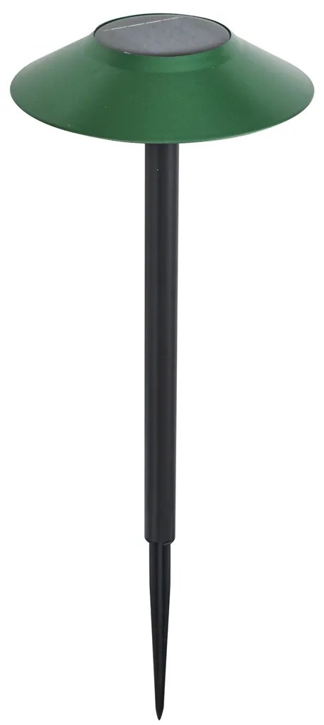 Set van 4 prikspots groen incl. LED IP44 solar - Mushroom