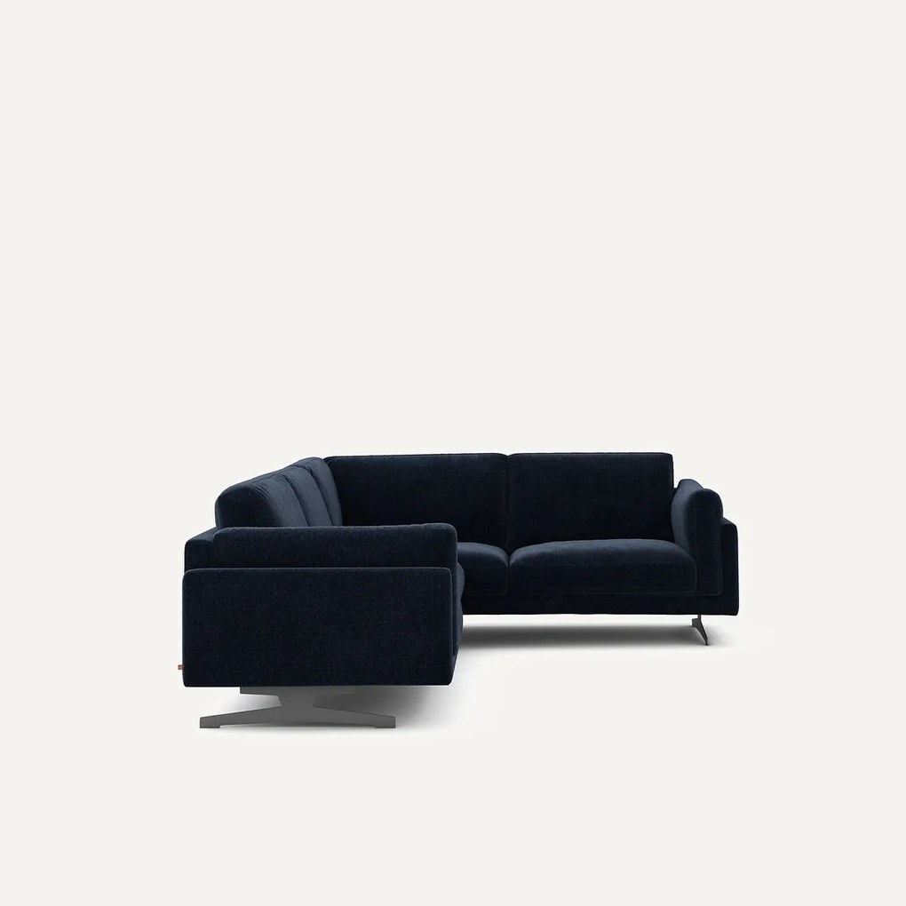 Chenille fluwelen hoekbank, César