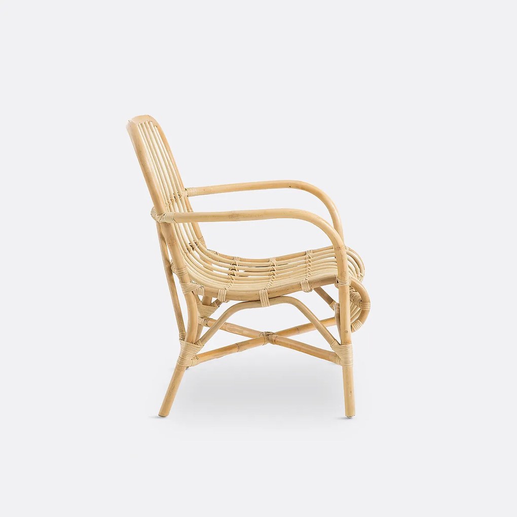 Fauteuil in rotan, Malu