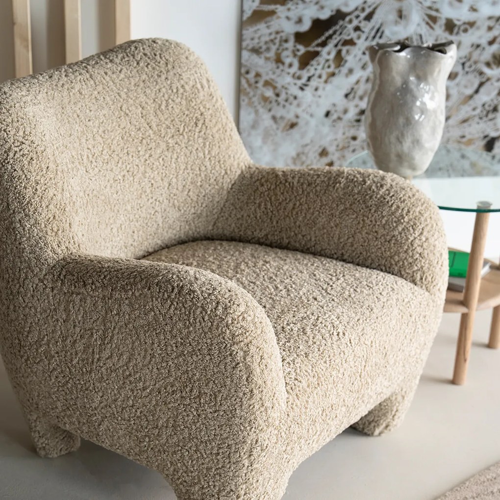 Eleonora Shaun Fauteuil Met Ronde Vormen