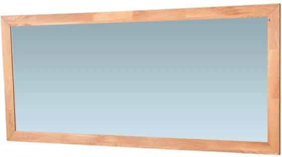 Saniclass Natural Wood spiegel 160x70x1.8cm rechthoek met doorlopend lamel Black oak 3224BO