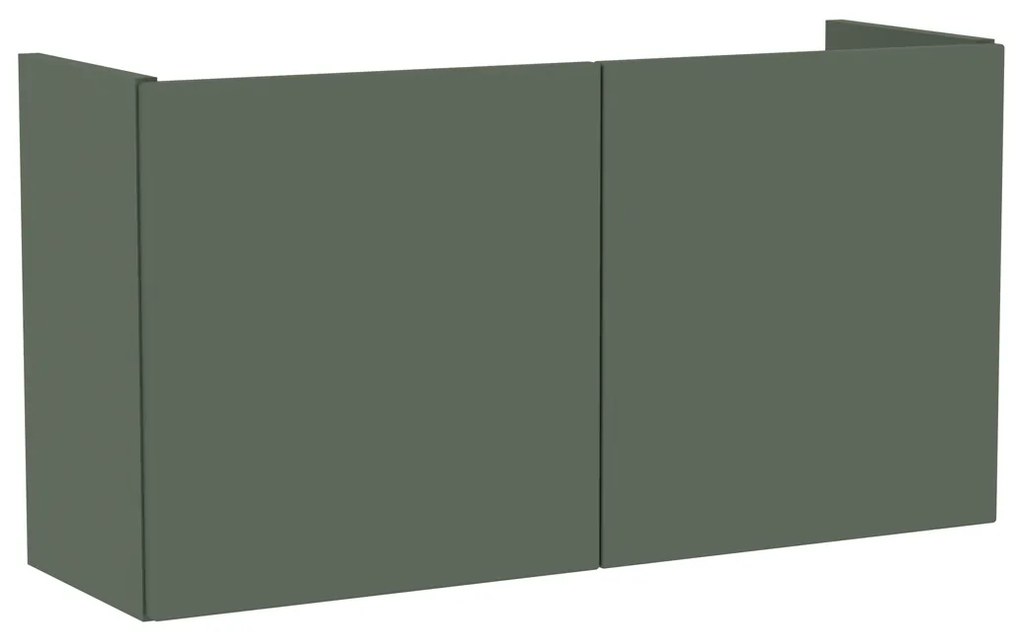 Tenzo Bridge Kast Component Met Deuren Groen - 68.4x22.5x36.4cm.