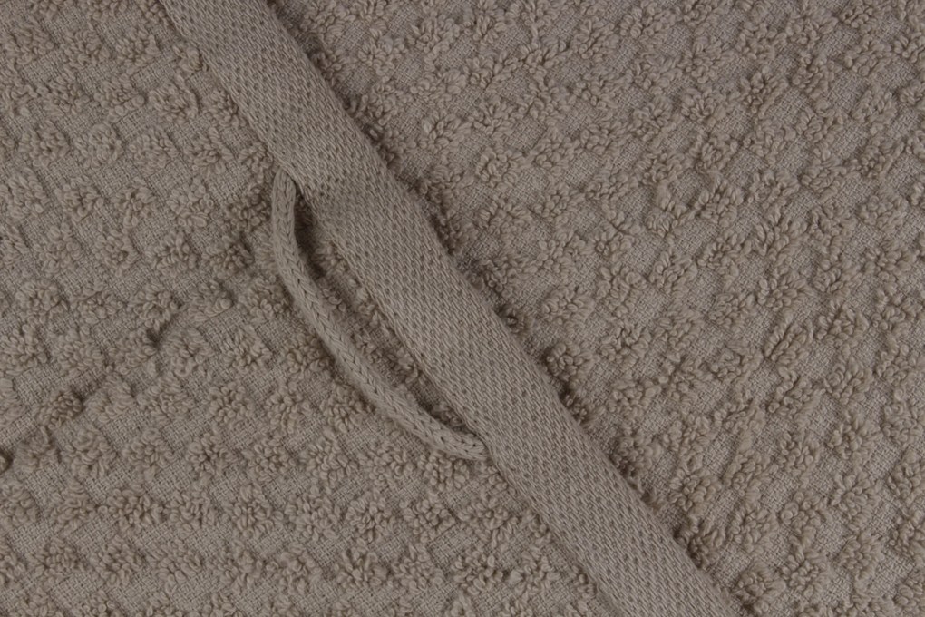 Handdoek Popcorn Collectie– 4 stuks – 70×140 – taupe