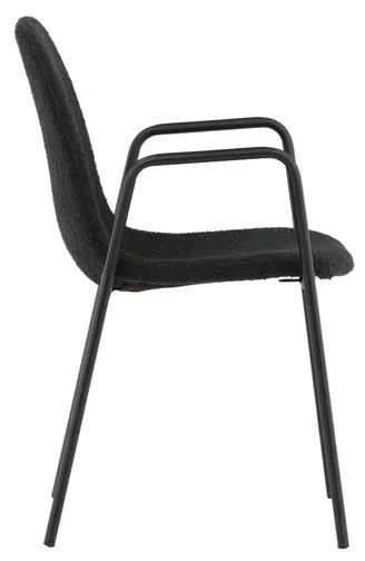 Jörn Eetkamerstoel - Robert  - Zwart - Boucle - Jörn