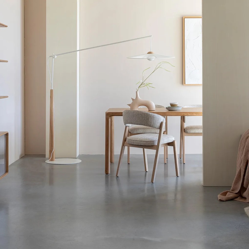 Zuiver Bright Design Eetkamerstoel Eiken Beige