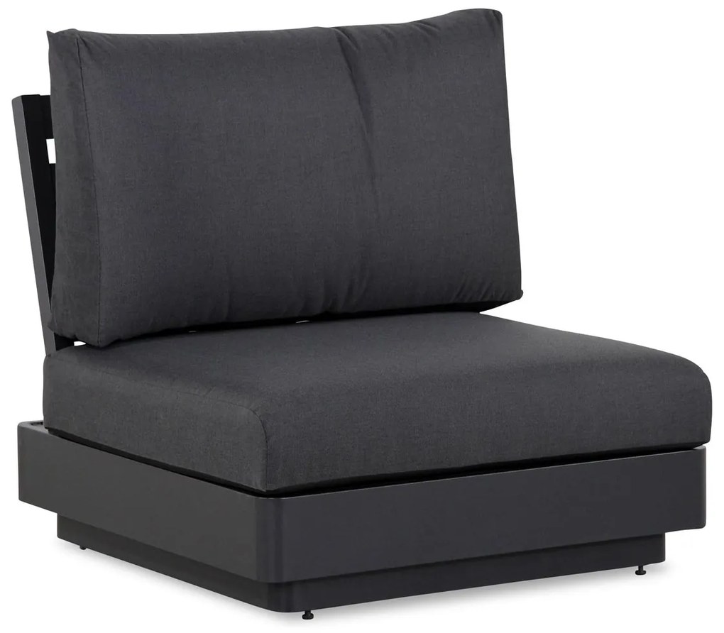 Hoek loungeset Aluminium Grijs 4 personen Famous furniture Taranto