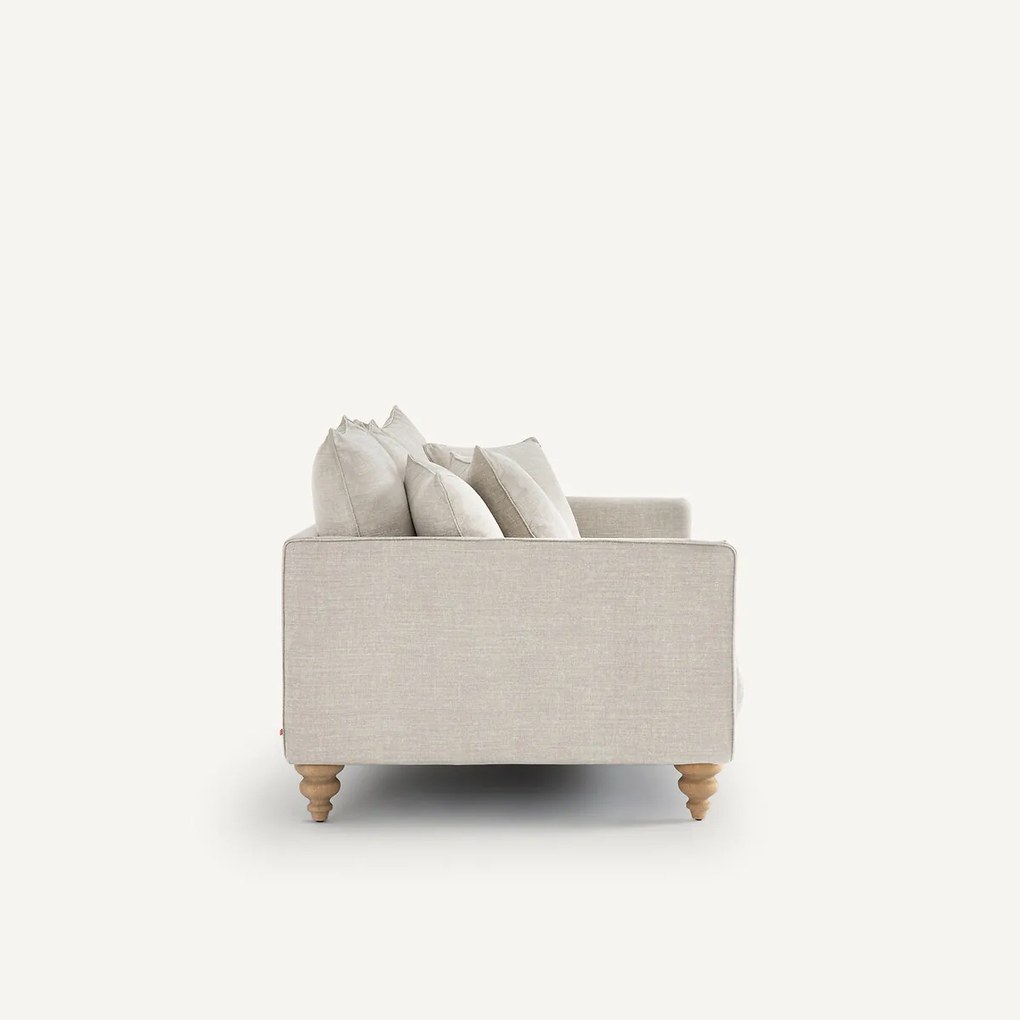 Compacte bank van katoen en linnen, Lazare