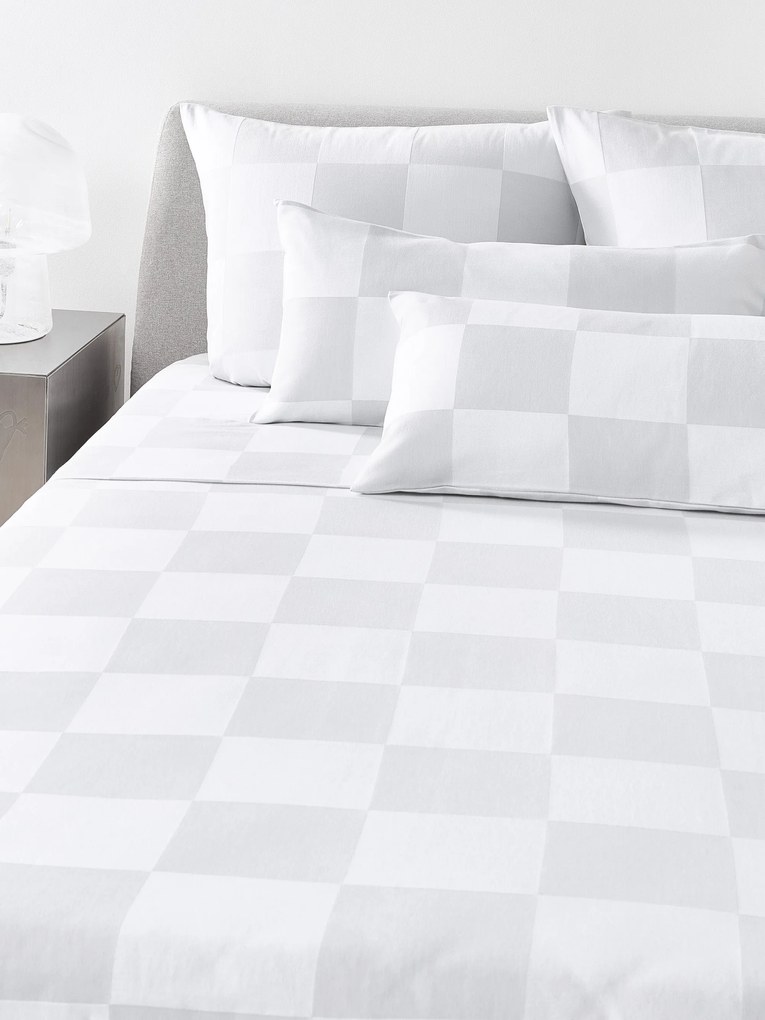 Westwing Crosby Studios, geruit katoenen laken Damier