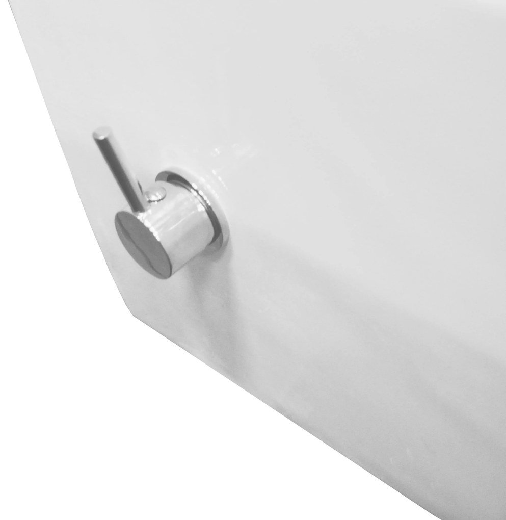 Mueller Manta randloze douche wc inclusief bidet 53cm wit