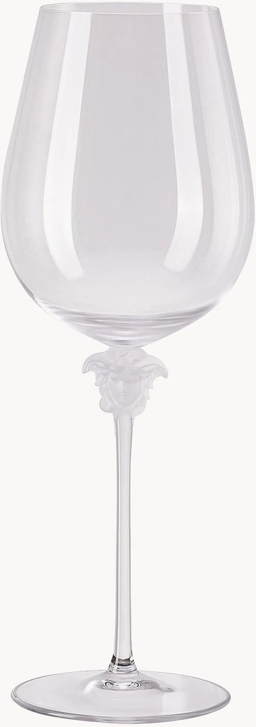 Kristallen rode wijnglas Medusa Lumière
