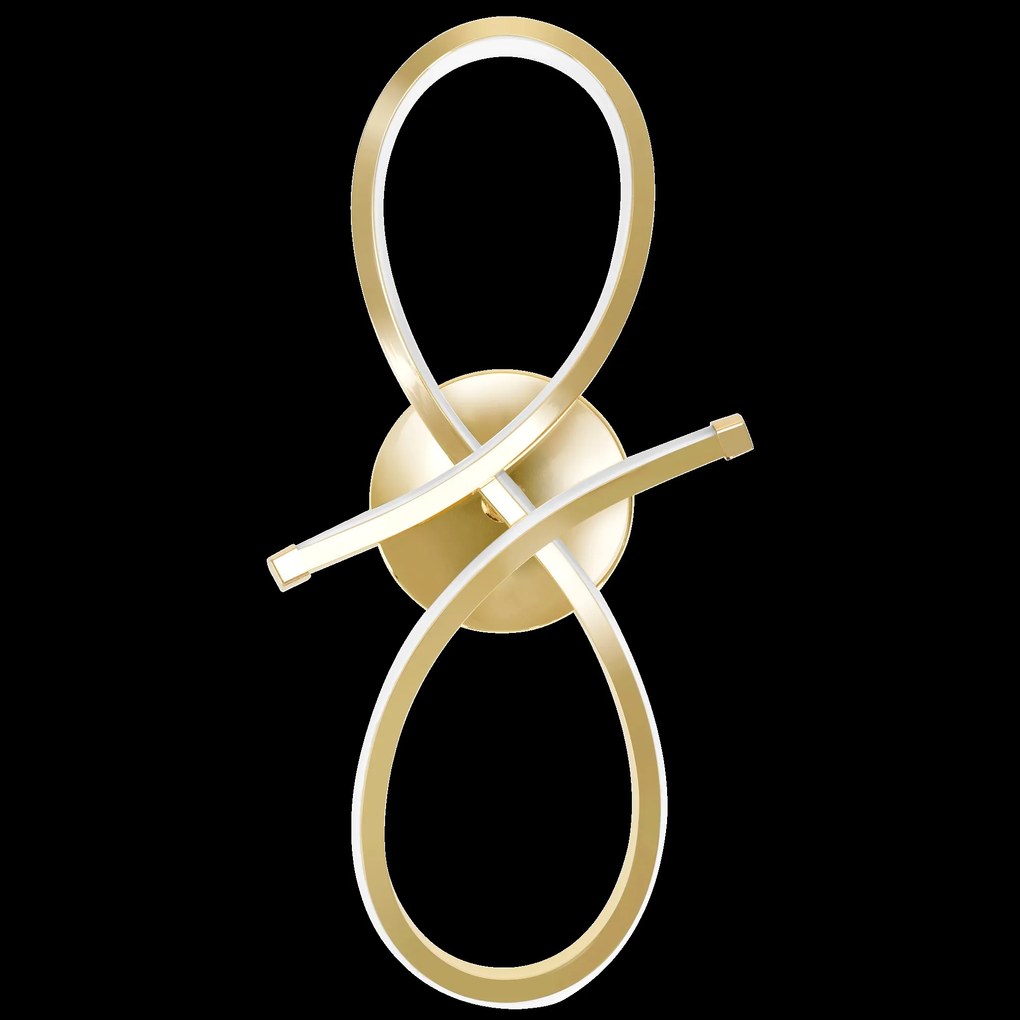 LED wandlamp APP1051-W Goud