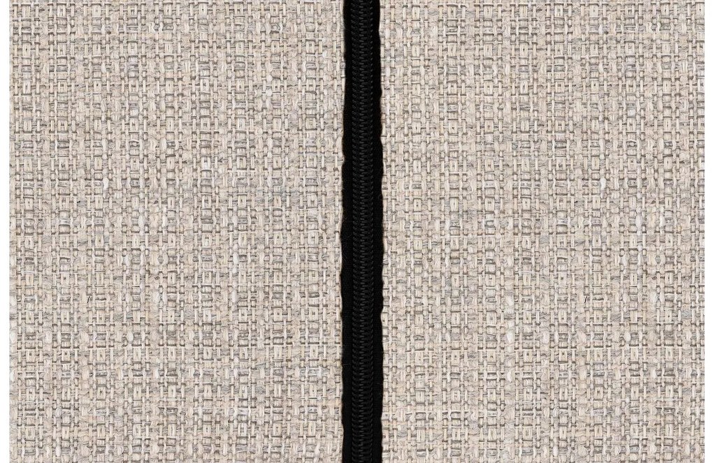 Goossens Eetkamerstoel Lisbet beige stof met armleuning, elegant chic