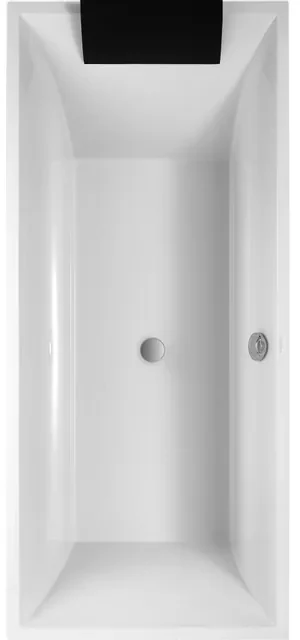 Villeroy & Boch Squaro bad 180x80cm quaryl rechthoekig met poten wit ubq180sqr2v-01