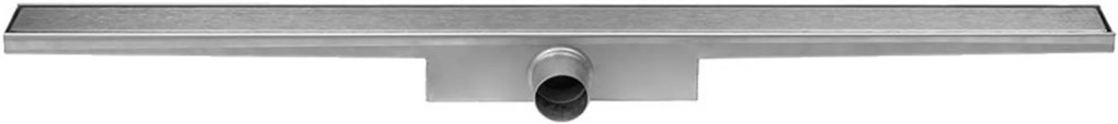 Easy Drain Compact Zero afvoergoot 6x70 cm zijuitlaat RVS