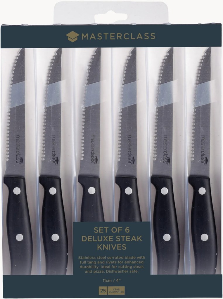 Steakmessen Essentials, 6-delig