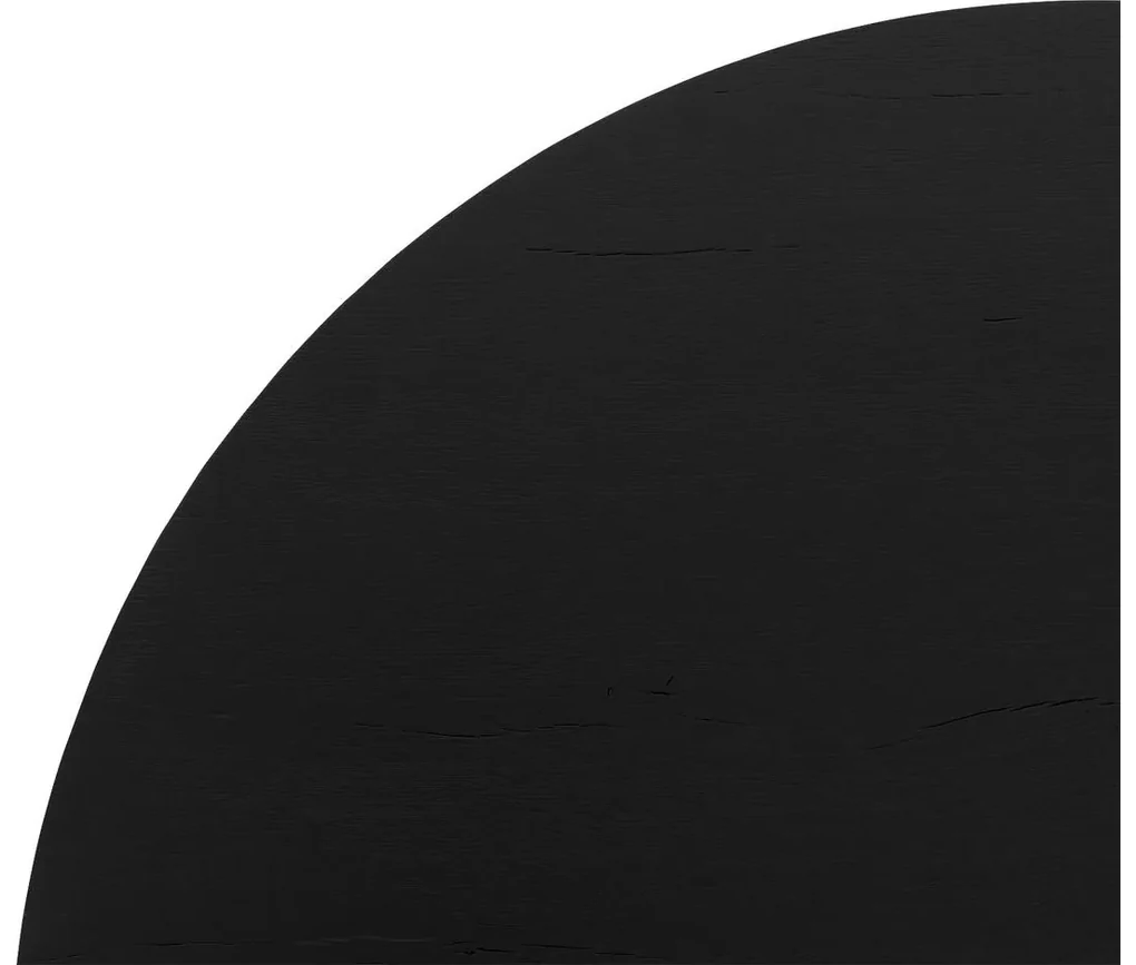 Goossens Eettafel Blade, Strak blad rond 110 x 110 cm 6 cm dik