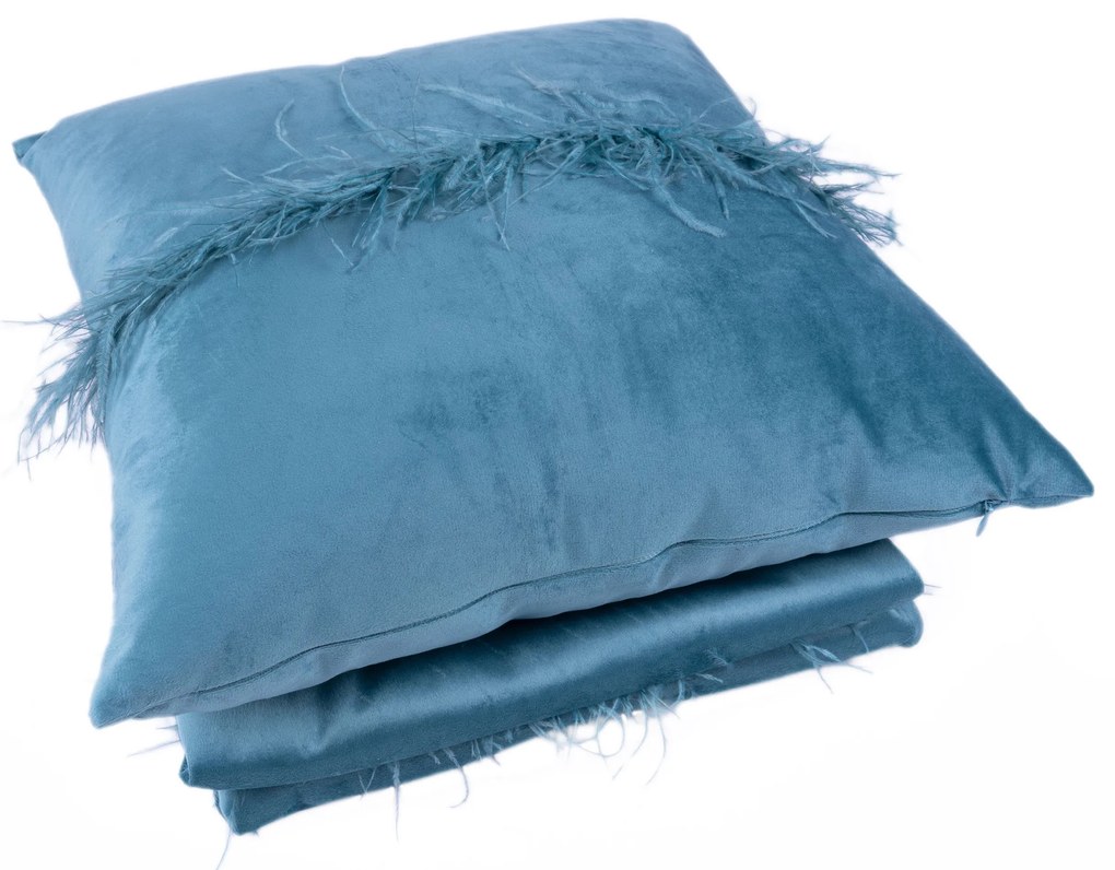 Set van deken en Sierkussen Feathers | Morning Lifestyle