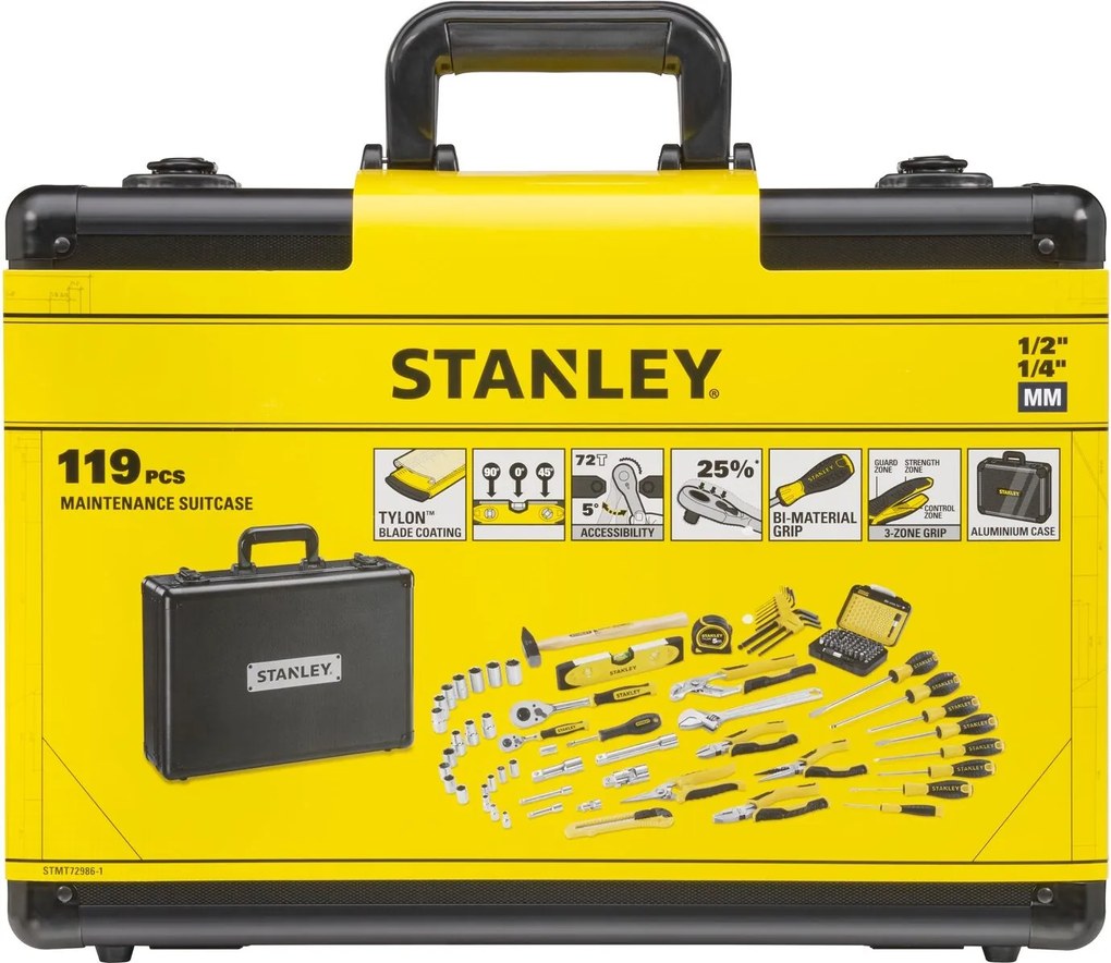 Stanley STMT72986-1 Gereedschapskoffer 119-Delig