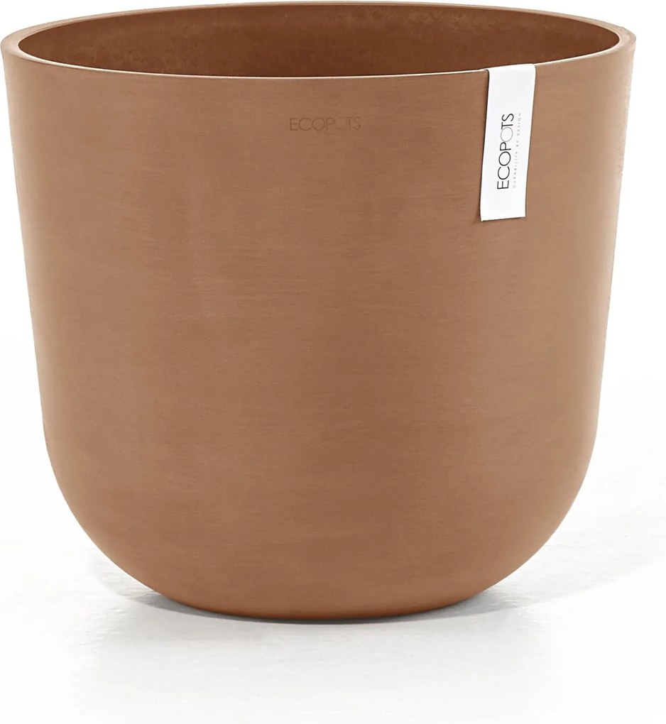 Ecopots bloempot Oslo 35  - Rond - Terra - Diameter 35 x H30,5 cm