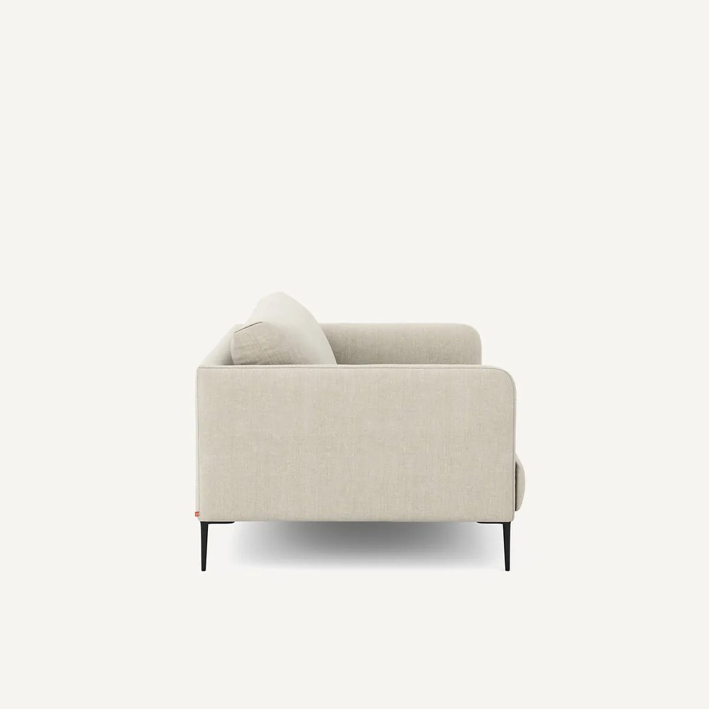 2-zits katoenen en linnen bank, Oscar, ontwerp door Emmanuel Gallina