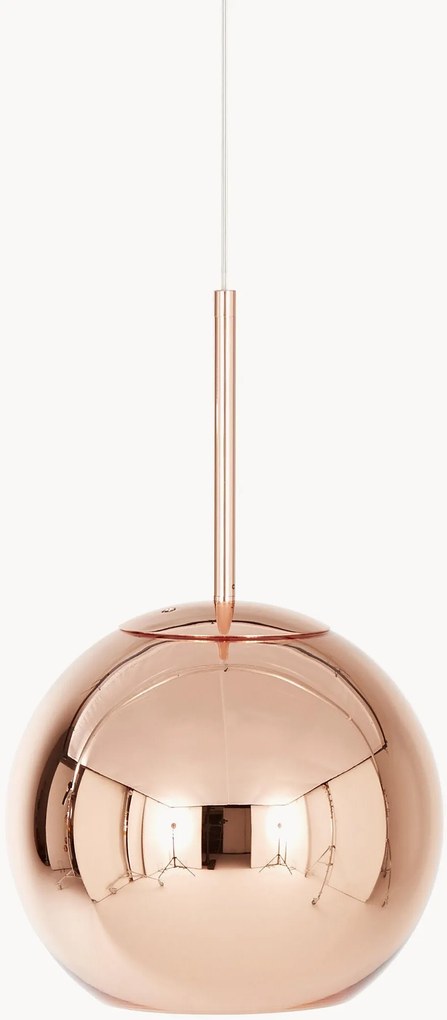 Dimbare LED hanglamp Copper, 9 W