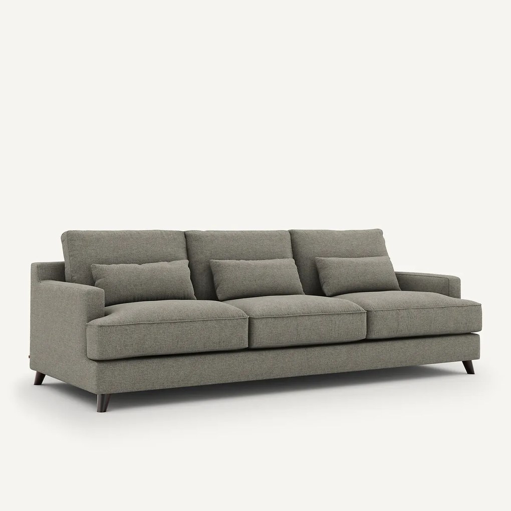 Sofa 3- of 4-zits, structuur viscose/linnen, Alwine