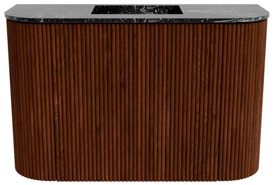 Mondiaz Joya DLux 65cm toiletmeubel ronding links/rechts ruby met wastafel faye midden zonder kraangat lava