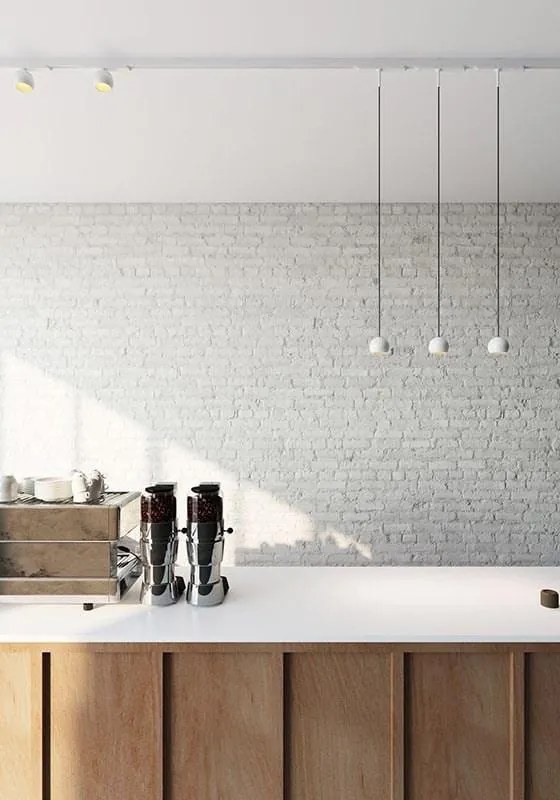 Modular Lighting - Railverlichting Marbul Wit structuur Design Metaal